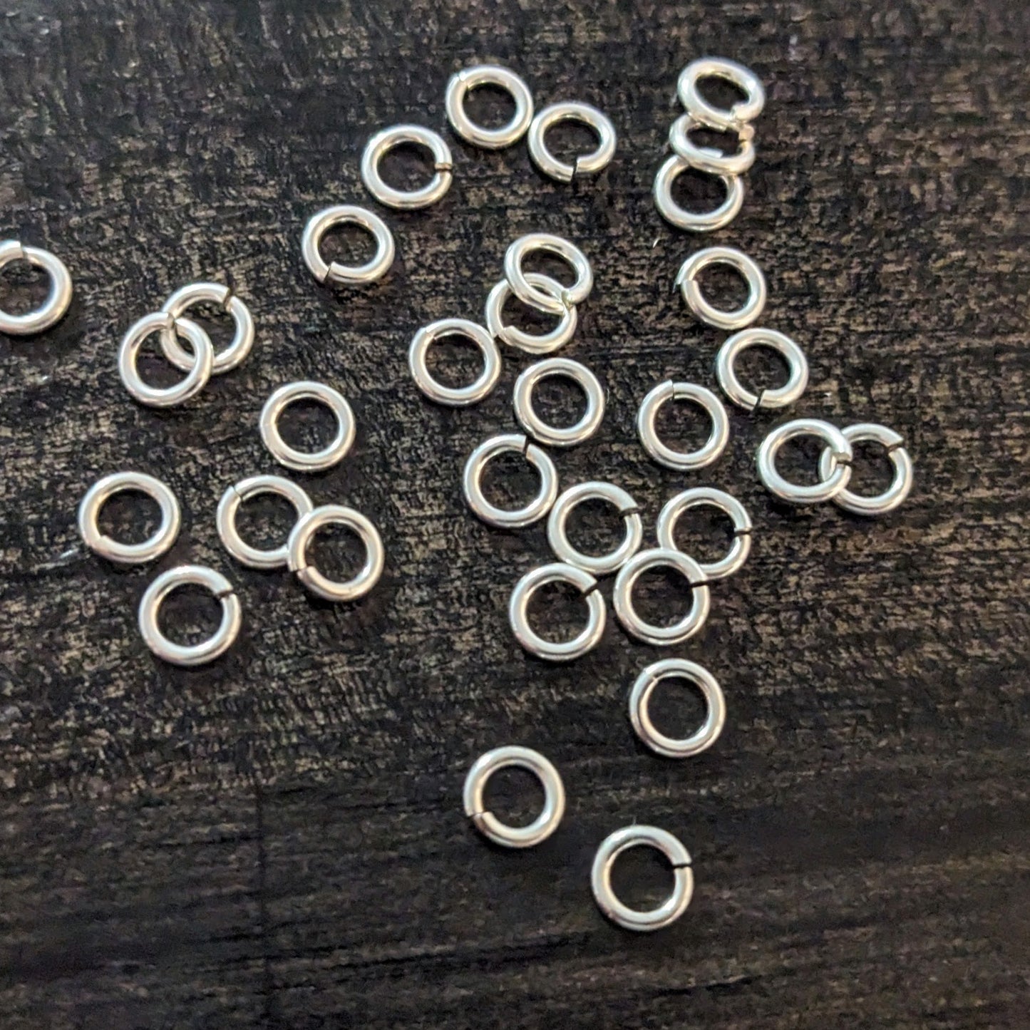 Open Round Jump Rings in Sterling or 14kt Gold Filled - sold individually