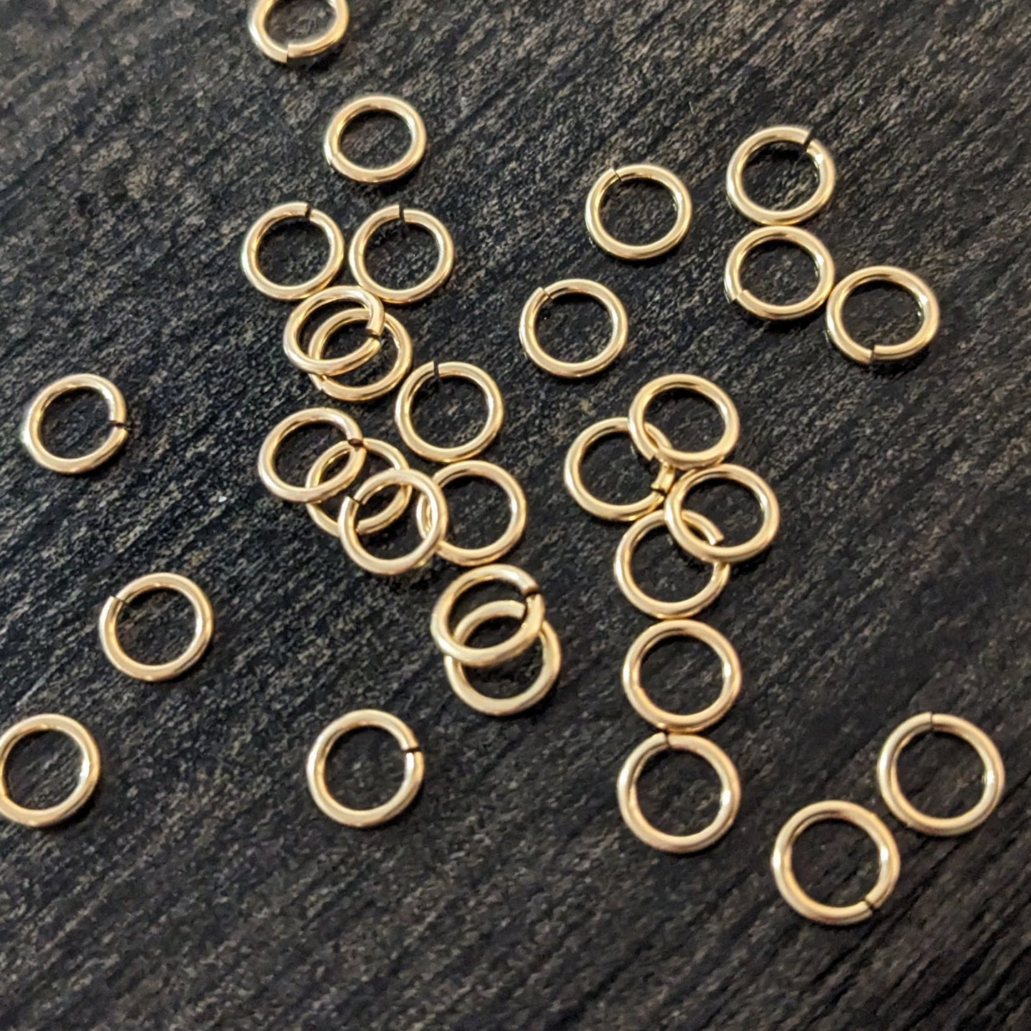 Open Round Jump Rings in Sterling or 14kt Gold Filled - sold individually