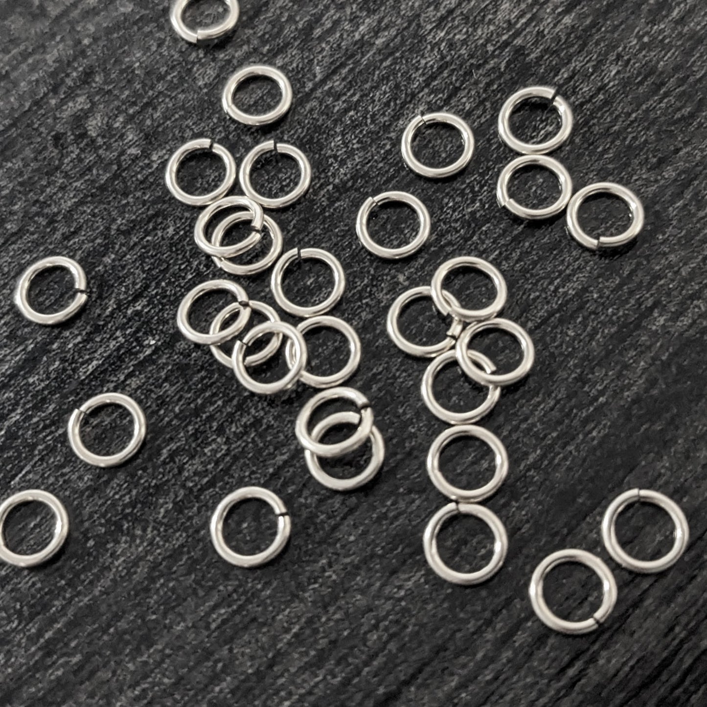 Open Round Jump Rings in Sterling or 14kt Gold Filled - sold individually