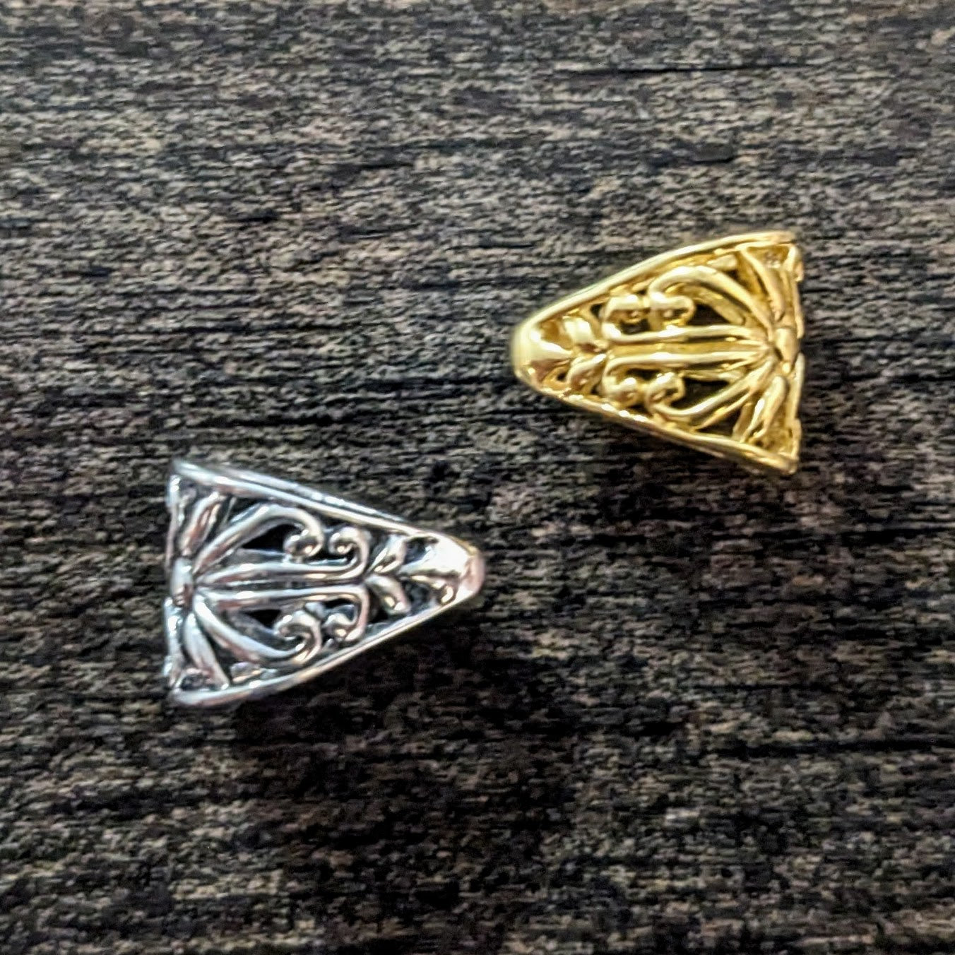 CLEARANCE Bali Pendant Bail, 11mm x 9mm (8.5mm x 5.5mm opening)